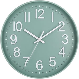 Nástenné hodiny Lottogo 30 cm veľké moderné nástenné hodiny do kancelárie, obývačky, kuchyne, školy aj detskej izby