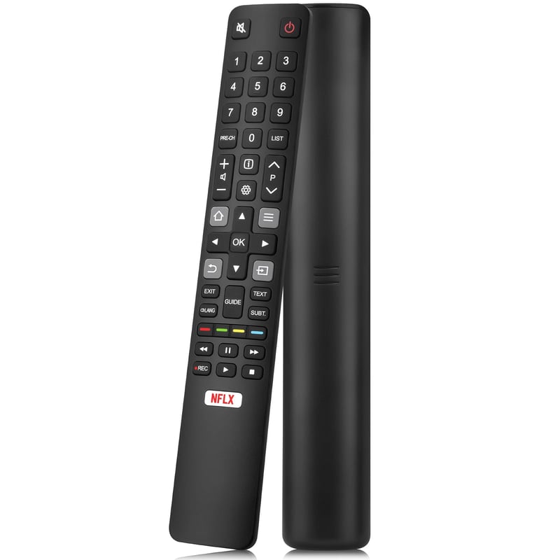 Loutoc Univerzalni daljinski upravljač za TCL Smart TV - Zamjenski daljinski upravljač za TCL Android/Google TV uređaje, radi na 2 AAA baterije