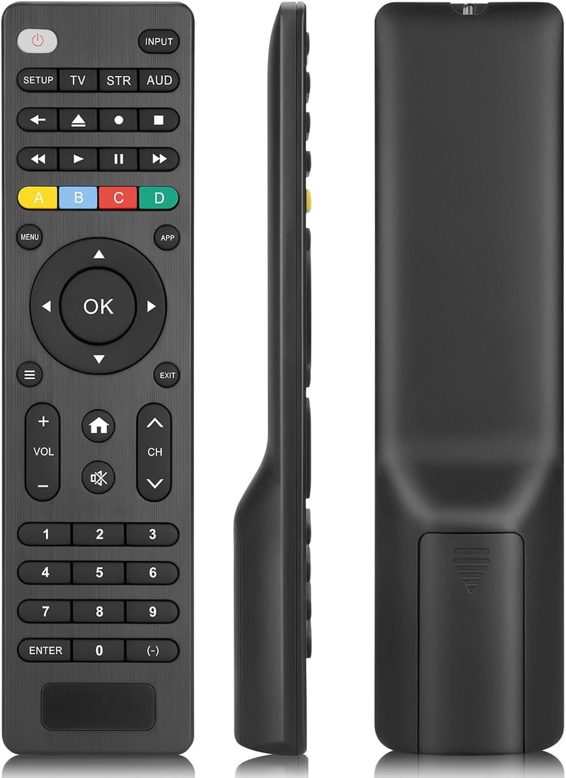 Loutoc Univerzális TV Távirányító - Samsung, LG, Sony, Hisense, TCL, Panasonic, Philips TV-hez, Streaming Lejátszóhoz, Soundbarhoz, DVD/Blu-