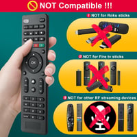 Loutoc Univerzális TV Távirányító - Samsung, LG, Sony, Hisense, TCL, Panasonic, Philips TV-hez, Streaming Lejátszóhoz, Soundbarhoz, DVD/Blu- 5