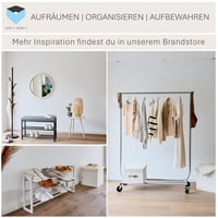 LOVE IT STORE IT LOFT 3-poschodový rozšíriteľný stojan na topánky, kov a drevo, na 15 párov topánok, sivý 7