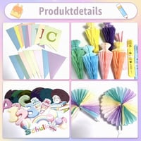 LOVECENTRAL Decorațiuni pentru Începerea Școlii 2026 - Ghirlandă Ghiozdan și Decorațiuni pentru Prima Zi de Școală pentru Fete și Băieți 4
