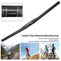 Ghidon MTB din carbon LOVEJIA RXL SL 31,8 mm x 740 mm, ghidon plat pentru bicicletă de munte, finisaj mat UD 3