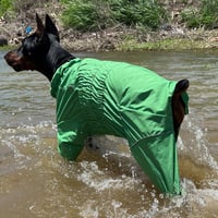 lovelonglong Vízálló Kutyakabát Reflektoros Zöld 5XL 9