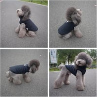 Lovelonglong Vízálló Téli Kutyamellény Fleece Béléssel Fekete XL 5