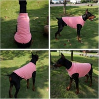 Lovelonglong Vízálló Téli Kutyamellény Fleece Béléssel Gomb Nélkül Pink XL 5