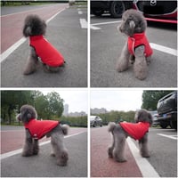 Lovelonglong Vízálló Téli Kutyamellény Fleece Béléssel Piros 2XL 4