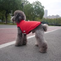 Lovelonglong Vízálló Téli Kutyamellény Fleece Béléssel Piros 2XL 7