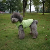 Lovelonglong Vízálló Téli Kutyamellény Fleece Béléssel Zöld 2XL 4