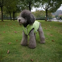 Lovelonglong Vízálló Téli Kutyamellény Fleece Béléssel Zöld 2XL 8