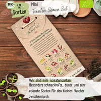 Loveplants Bio Mini Paradicsom Magok Szett - 12 Fajta Ritka és Öreg Koktél Paradicsom Magok 4