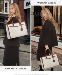 LOVEVOOK 15.6 hüvelykes laptop táska női nagy válltáska munka shopper tote 2