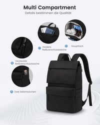 Rucsac LOVEVOOK pentru femei și bărbați, rucsac școlar pentru laptop de 17,3 inchi pentru adolescenți 3