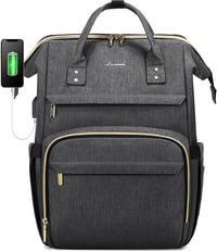 LOVEVOOK Női Laptop Hátizsák 15,6" Laptoptartóval, Vízálló Üzleti Hátizsák USB Töltőporttal, Lopásbiztos Iskolatáska Utazáshoz, Munkához 1