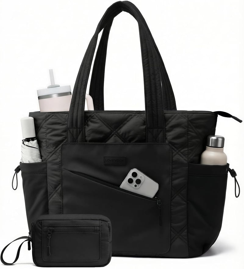 LOVEVOOK Női Shopper Táska 15.6" Laptop Táska Munka Iskolai Utazási Táska