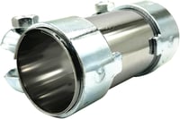 LPFIDI Kipufogó Csőcsatlakozó Bilincs 50x125mm Univerzális Ezüst 4