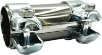 LPFIDI Kipufogó Csőcsatlakozó Bilincs 50x125mm Univerzális Ezüst 2