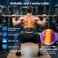 LPQKCcY 4 az 1-ben súlyemelő húzószíj merülőheveder fekete, súlyos felhúzáshoz, guggoláshoz, felhúzáshoz, hip thrust-hoz 6