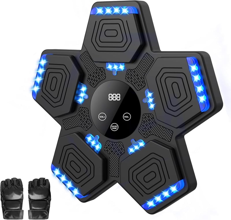 LPQKCcY Falra szerelhető zenés boxgép Bluetooth-tal gyerekeknek és felnőtteknek