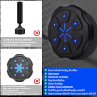 LPQKCcY Zenés Boxgép LED Kijelzővel Bluetooth Boxkesztyűvel 6