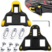 LPZMPZ Shimano SM-SH11 SPD SL Kerékpár Pedál Talpak Sárga Verseny Cipőhöz 1