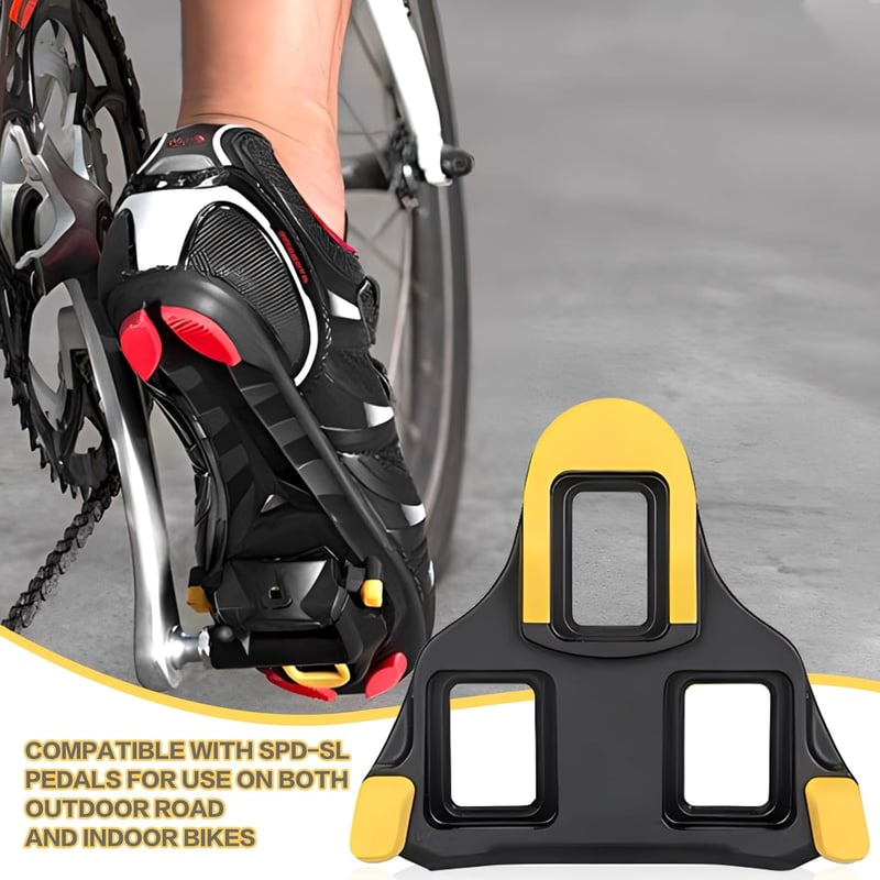 LPZMPZ Shimano SM-SH11 SPD SL Kerékpár Pedál Talpak Sárga Verseny Cipőhöz