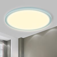 LQWELL LED mennyezeti lámpa IP44 vízálló kék 18W 3000K 1