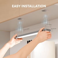 LROLTEF LED szekrénylámpa mozgásérzékelővel 21cm újratölthető dimmer - 6500K 21CM*2 8