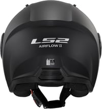 LS2 OF616 Airflow II Matt Fekete Motoros Sisak 3XL 6