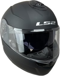 LS2 Strobe 2 Flip-Up Motoros Bukósisak - matt fekete - L (59/60) 4