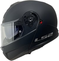 LS2 Strobe 2 Flip-Up Motoros Bukósisak - matt fekete - L (59/60) 2
