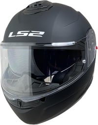LS2 Strobe 2 Flip-Up Motoros Bukósisak - matt fekete - L (59/60) 5