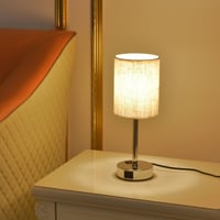 LSWZZ Set od 2 noćne svjetiljke na dodir s funkcijom prigušivanja i USB A+C punjenjem - Stolna lampa s podesivom svjetlinom za spavaću sobu 5