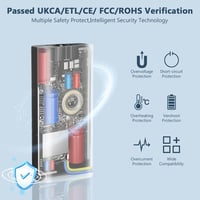 LTBSTOYE 65W USB-C Laptop Töltő Dell Latitude, XPS és Chromebook Készülékekhez - Túlfeszültség Védelemmel, Gyorstöltéssel 6