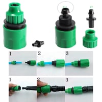 Conector furtun din plastic de tip L pentru sistem de irigații 4/7 și 8/11 – Pachet de 10 bucăți 5