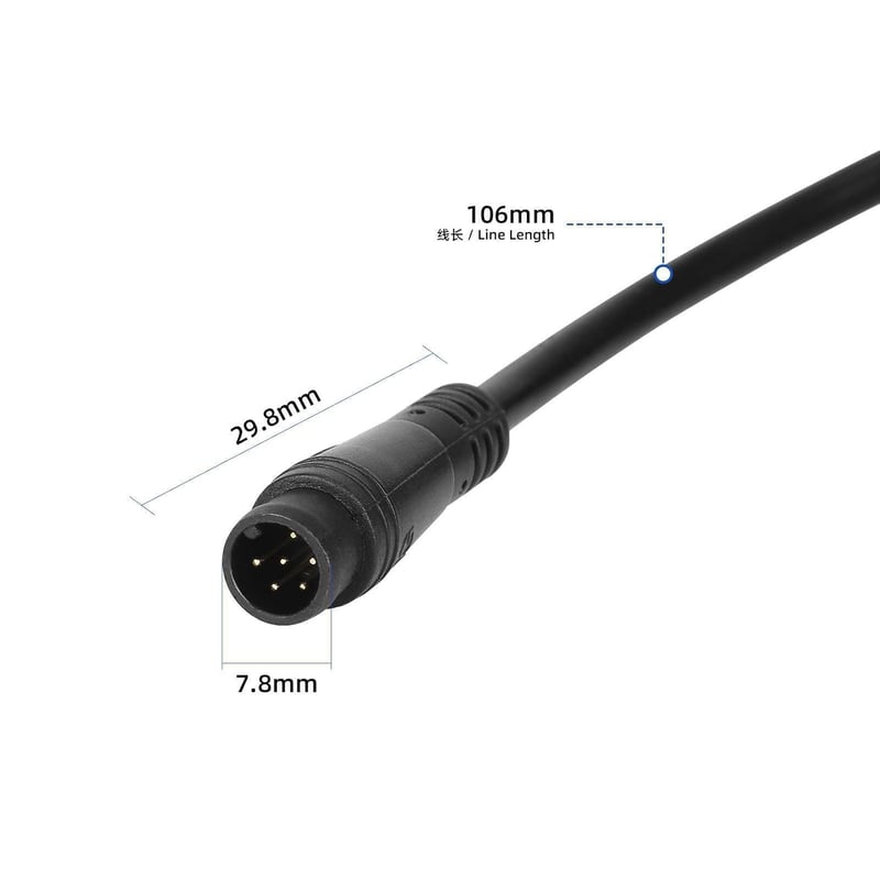 LTSKY Quad Switch 6 Pin Plug Kukirin G2Pro/G2Max kormánykapcsoló vízálló