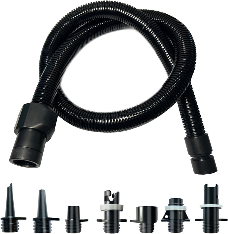 LUBAKED SUP Pumpa Adapter Készlet 7 Szelep Fúvóka Elektromos Felfújható Deszkához