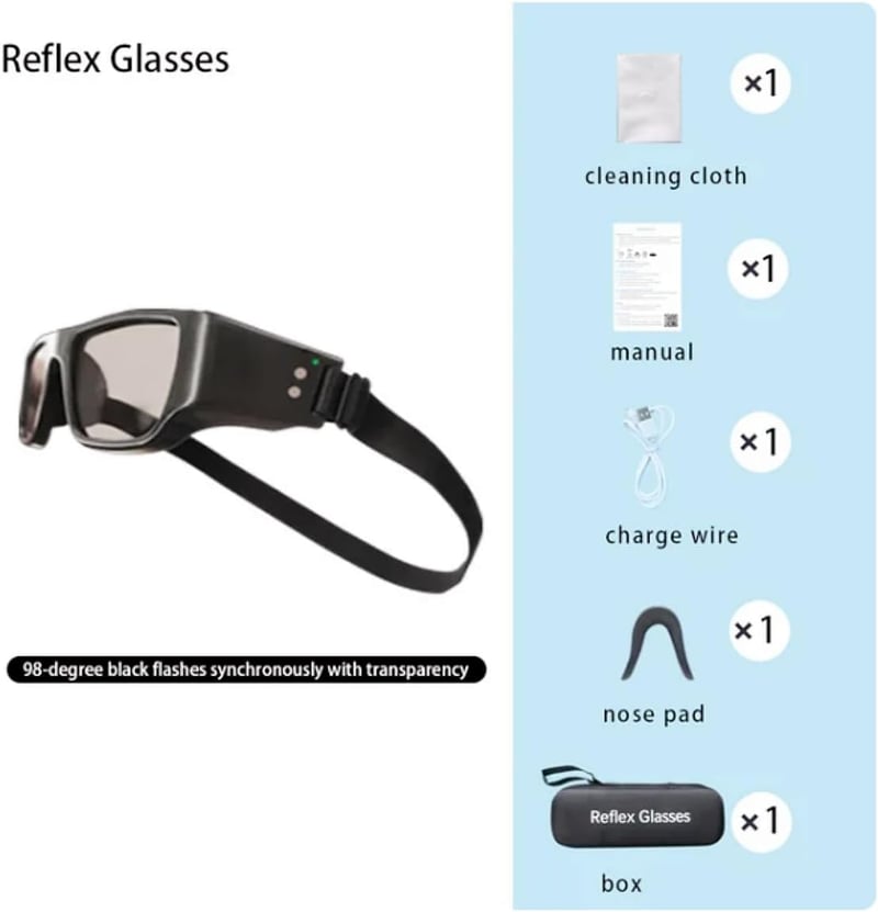 Lubeby Smart GS05 Head-up Dribble Szemüveg Kosárlabda Hokihoz Futballhoz