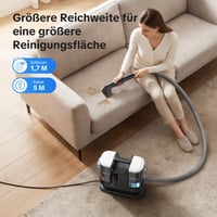 Lubluelu Tepovač 1400 W 20 kPa s ohrevom vody za 10 sekúnd, účinný čistič na textil 5