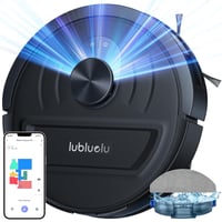 Lubluelu L20 Robot Porszívó Felmosó Funkcióval, 5500Pa Szívóerő, LiDAR Lézer Navigáció, 30 Tiltott Zóna, WiFi/App/Alexa, Kisállat Szőr, Kemény Padló, Szőnyeg 1