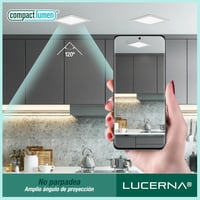 LUCERNA LED Beépíthető Négyzet Spotlámpa 6500K Hideg Fehér 12W 6 Darab 3