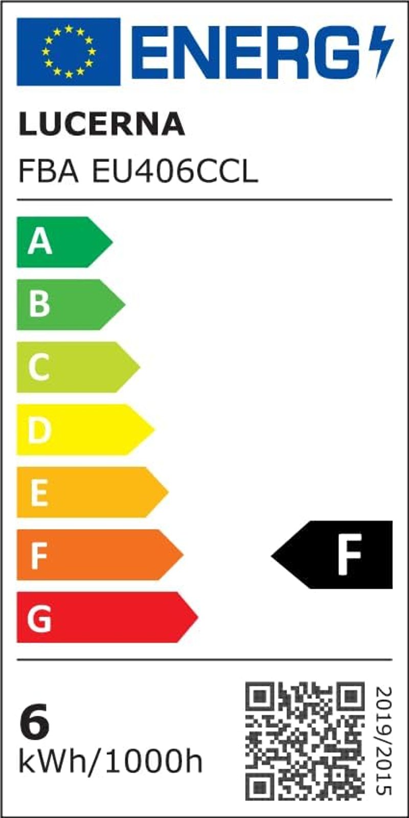 LUCERNA Négyzet Alakú LED Süllyesztett Mennyezeti Lámpa, 6 db, Hideg Fehér Fény (6500K), 6W, Kompakt Méret, Szerelési Kellékekkel