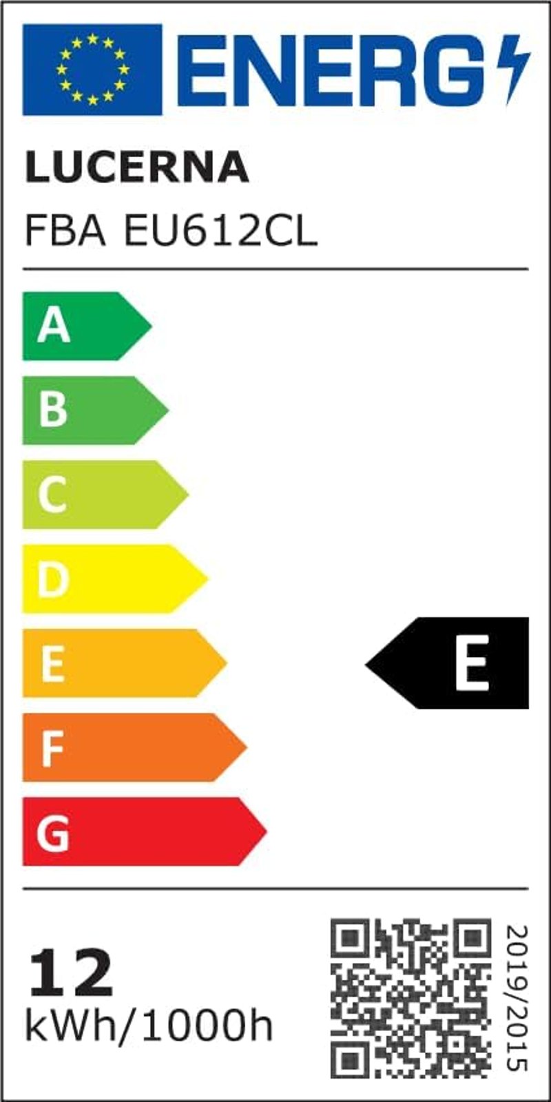 LUCERNA Süllyeszthető LED Mennyezeti Lámpa 12W - Hideg Fehér 6500K Kerek Spotlámpa - 1350 Lumen - 140-150mm Beépíthető Downlight - 6 darabos