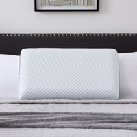 Pernă din spumă cu memorie și gel LUCID 40x60 cm - Respirabilă, cu efect de răcire, husă lavabilă, certificare Oeko-Tex, albă 2