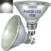 Luckmax E27 PAR38 LED 15W 6000K hideg fehér kültéri reflektor lámpa 1