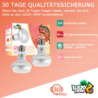 LUCKY HERP Terrárium Melegítő Lámpa 100W UVA Fénnyel, 2 Darabos Csomag Hüllőknek, Teknősöknek, Szakállas Agámáknak 7