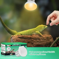 LUCKY HERP Terrárium Melegítő Lámpa 25W E27 Hüllő Fűtés, 2 Darabos Csomag Teknős Kaméleon Gyík Számára 4