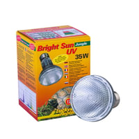 Lampă cu descărcare în metal Lucky Reptile Bright Sun UV Jungle pentru fasung E27, cu radiații UVA UVB, 35 Wați, pentru reptile, iluminat pentru terariu 1