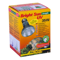 Lampă cu descărcare în metal Lucky Reptile Bright Sun UV Jungle pentru fasung E27, cu radiații UVA UVB, 35 Wați, pentru reptile, iluminat pentru terariu 2