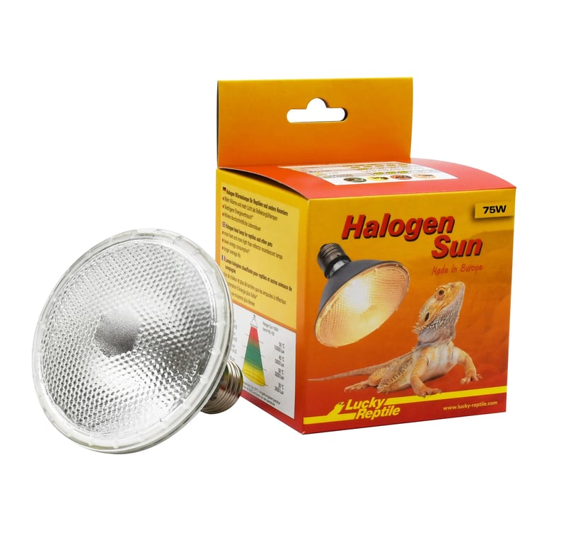 Lucky Reptile Halogen Sun 75W halogena žarulja za terarije – UV svjetlo i toplina u jednom
